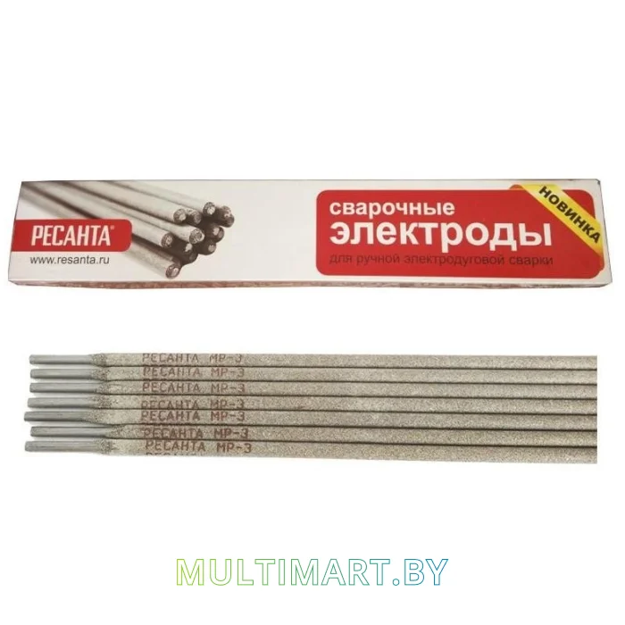 Электрод Ресанта МР-3 71/6/21 (3 мм, 3 кг)